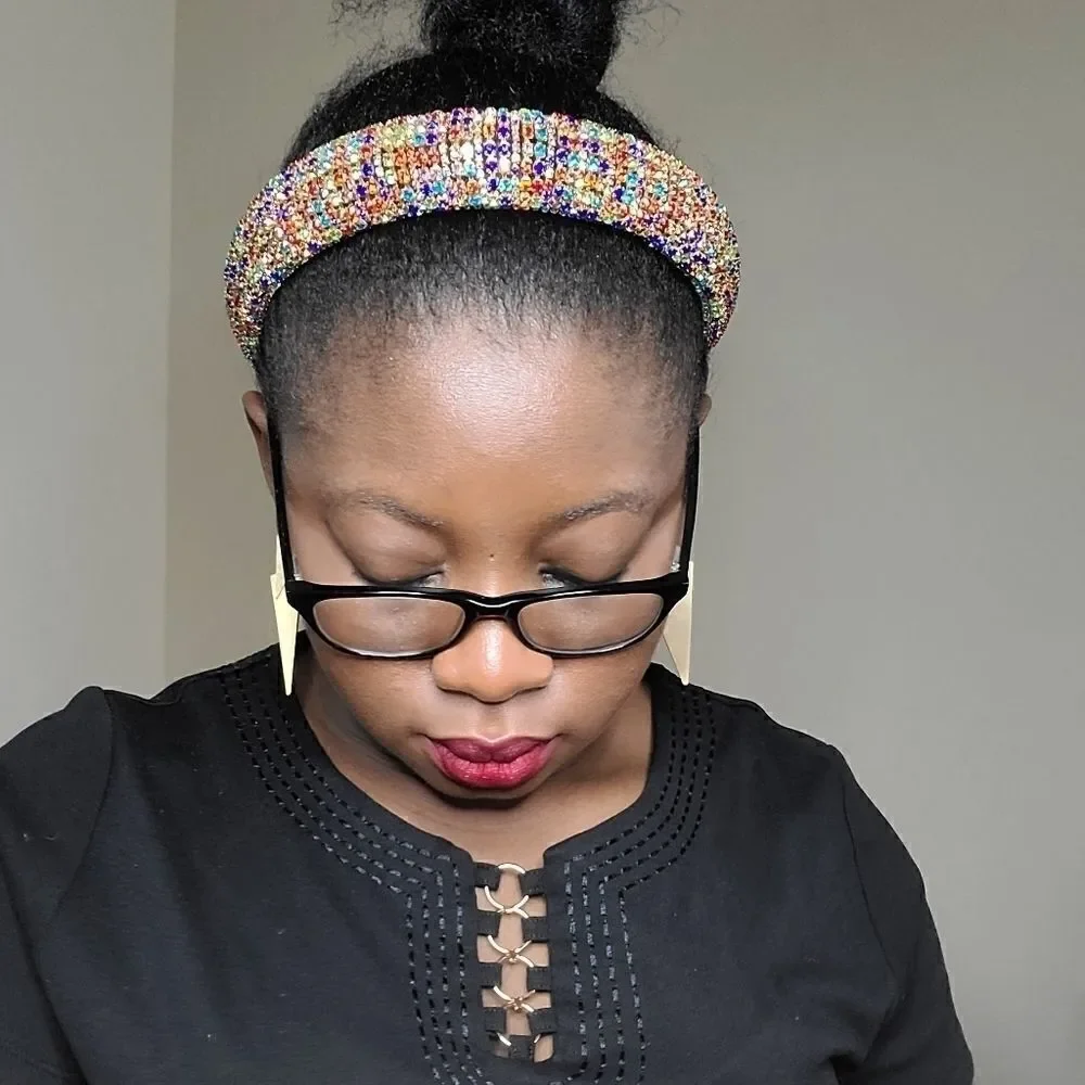 Rhinstone Headband- 6 colors available